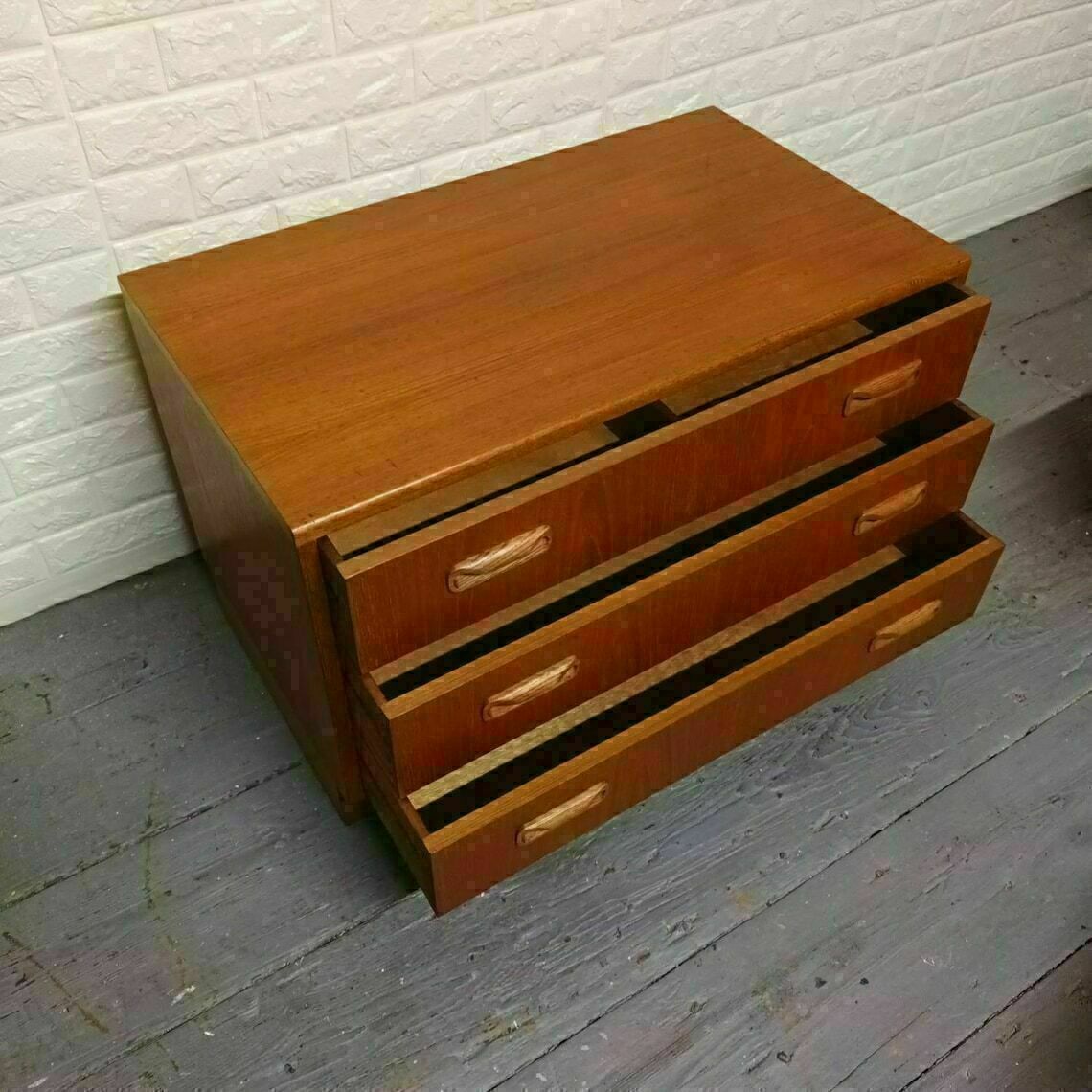 G Plan Fresco Mid Century Teak Chest Of Drawers. photo Furniture