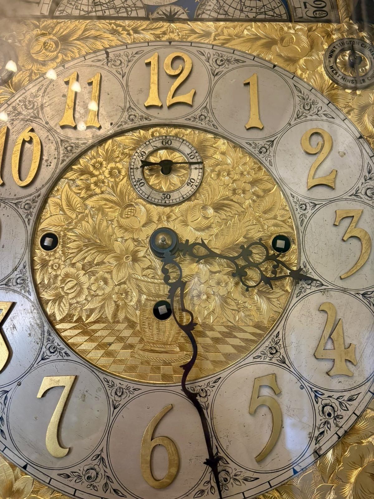 Antique Exhibition Quality Carved Mahogany Nine Tube Chiming Longcase Clock photo 27500.0