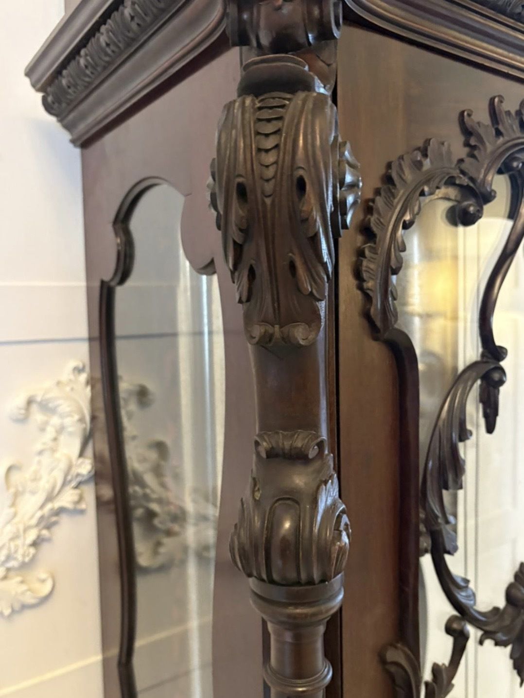 Antique Exhibition Quality Carved Mahogany Nine Tube Chiming Longcase Clock photo buy
