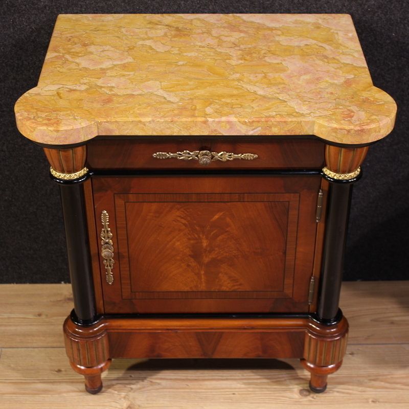photo for sale Pair Of 20th Century Italian Bedside Tables