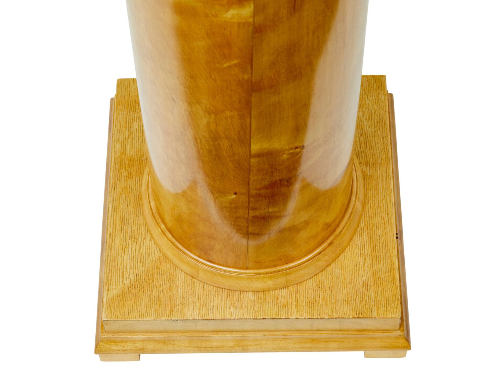 Early 20th Century Empire Revival Swedish Birch Pedestal photo furniture