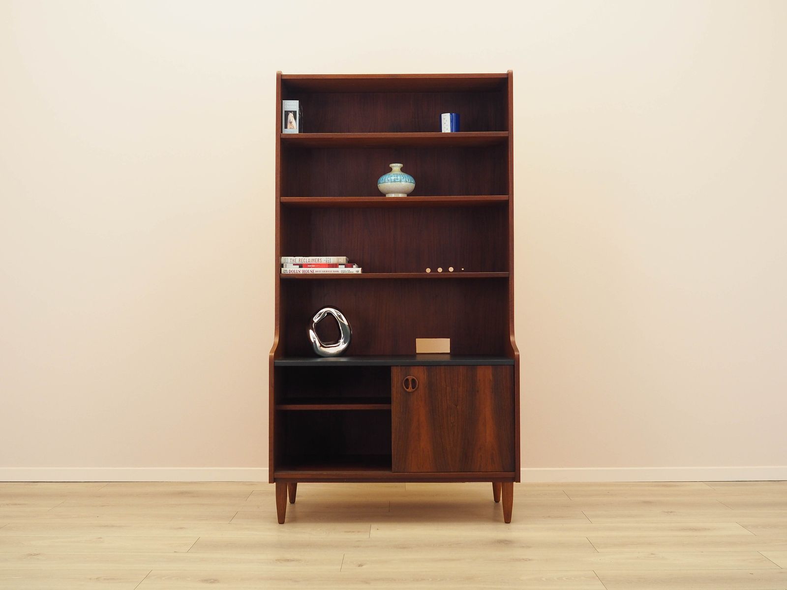 Vintage Bookcase, Danish Design, 1970s, Made In Denmark photo for sale