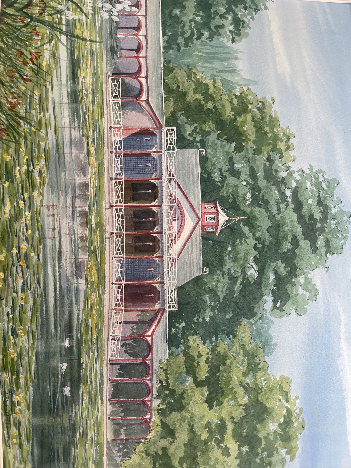 Watercolour Painting Woburn photo Art