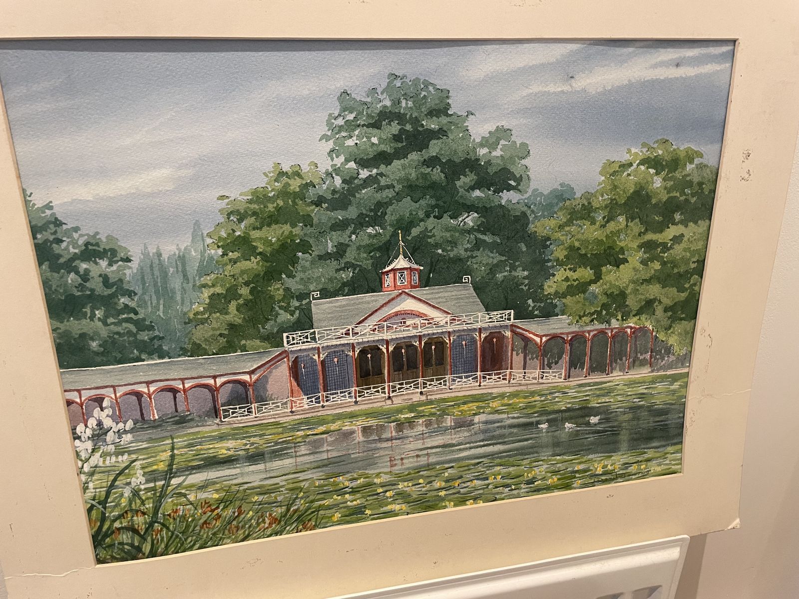 Watercolour Painting Woburn photo vinterior