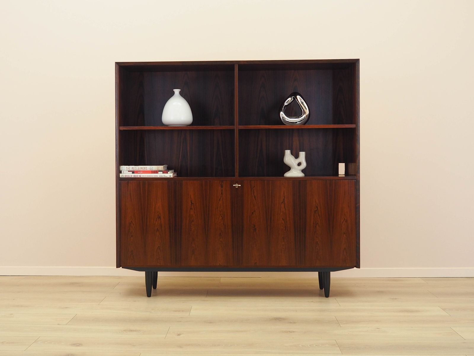 Vintage Bookcase, Danish Design, 1970s, Manufactured By Hundevad photo furniture