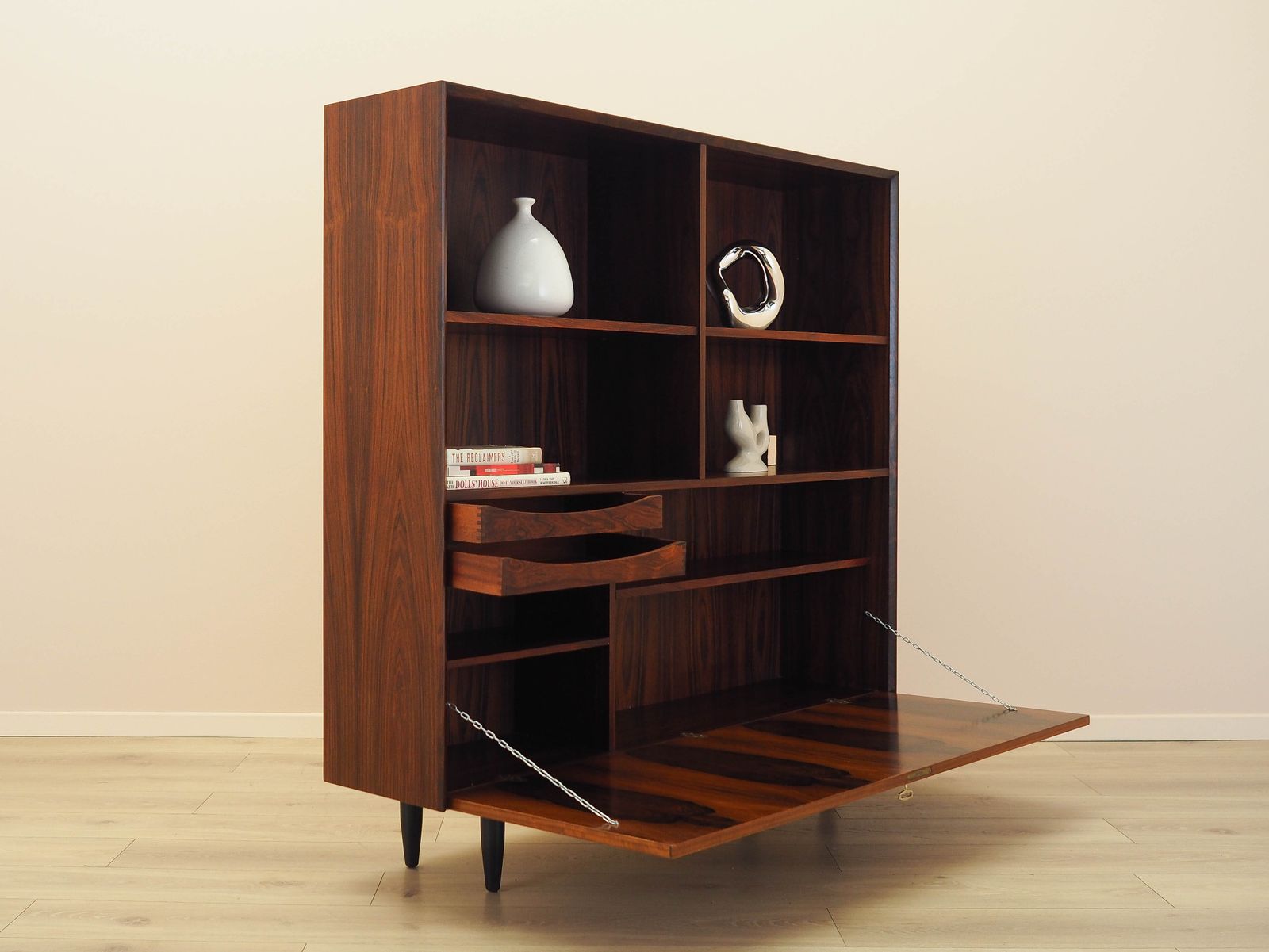 Vintage Bookcase, Danish Design, 1970s, Manufactured By Hundevad photo buy