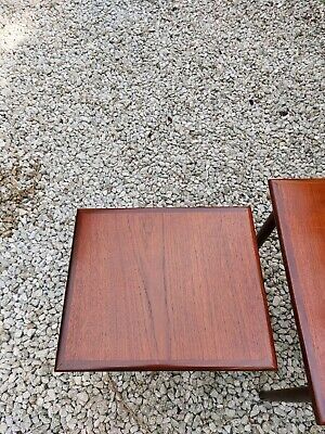 Mcm Nest Of Tables Curved Edge Rosewood Danish photo buy