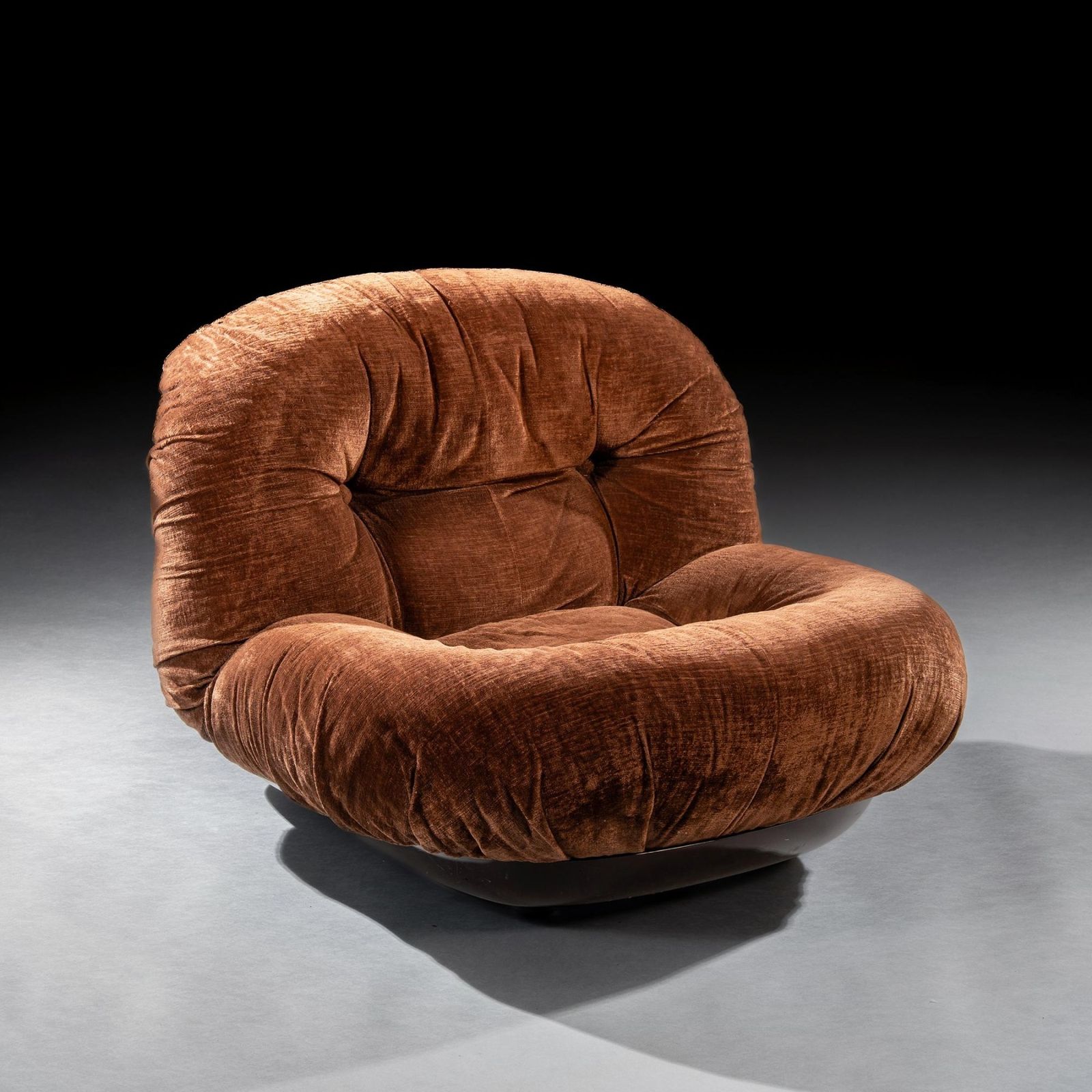 Rare Pair Of Early Ligne Roset Vintage Armchairs 1970s Michel Ducaroy photo for sale