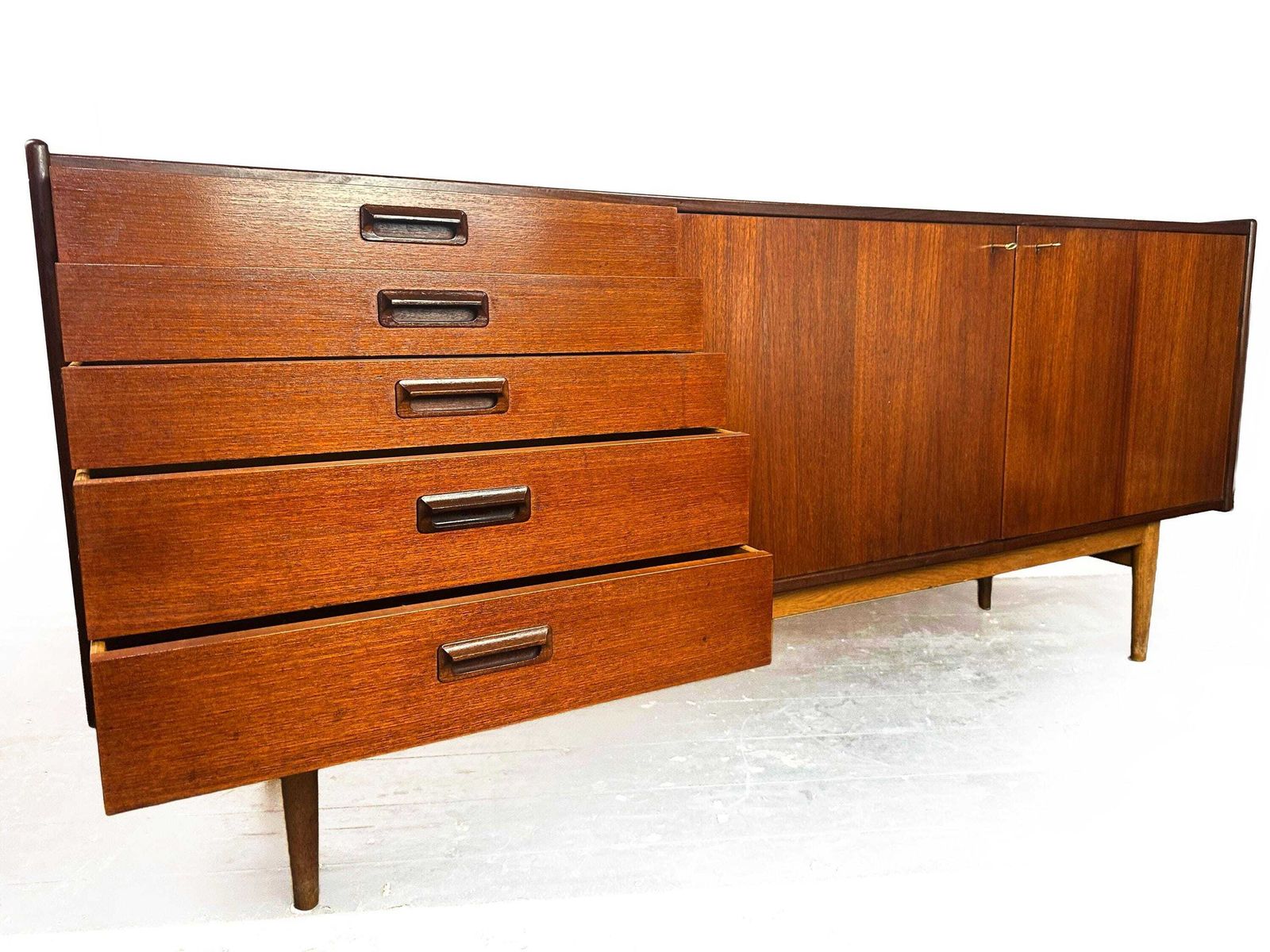 Vintage Scandinavian Teak Ulferts Tibro Sideboard By Tage Olofsson For Heals photo 1010.0