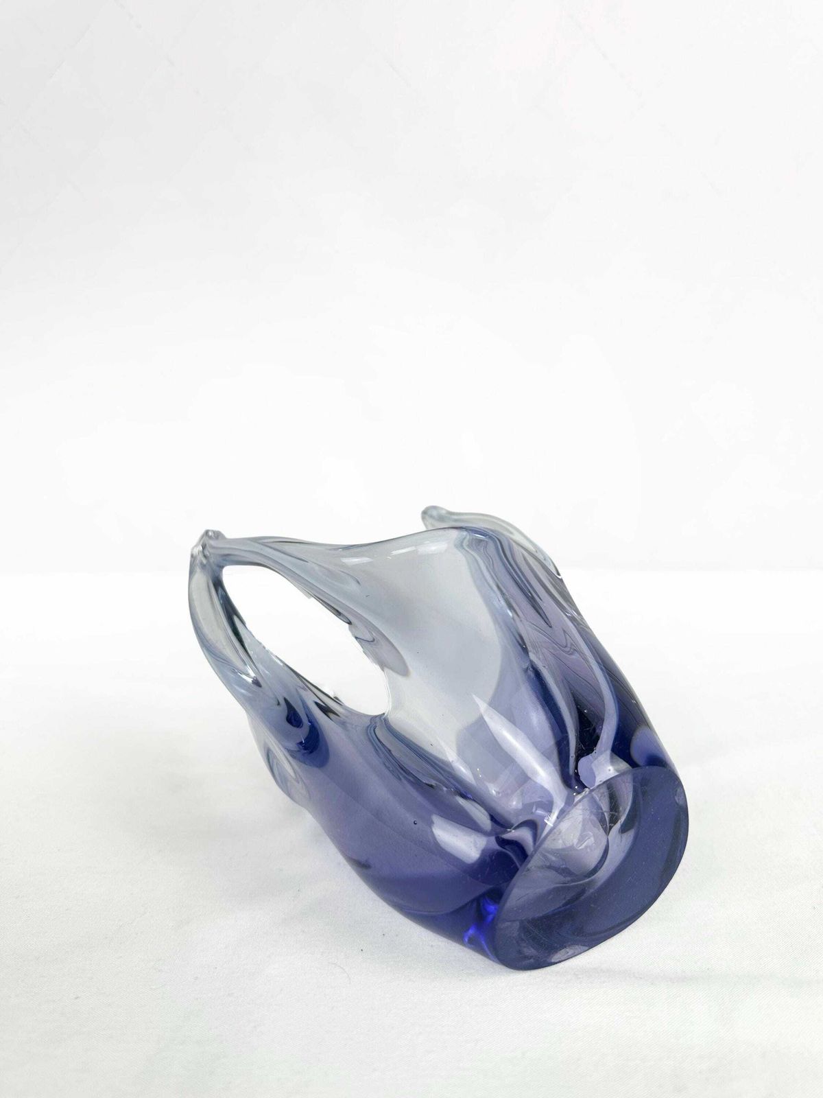 photo buy Mid Century Lilac Art Glass Vase/Bowl 1960