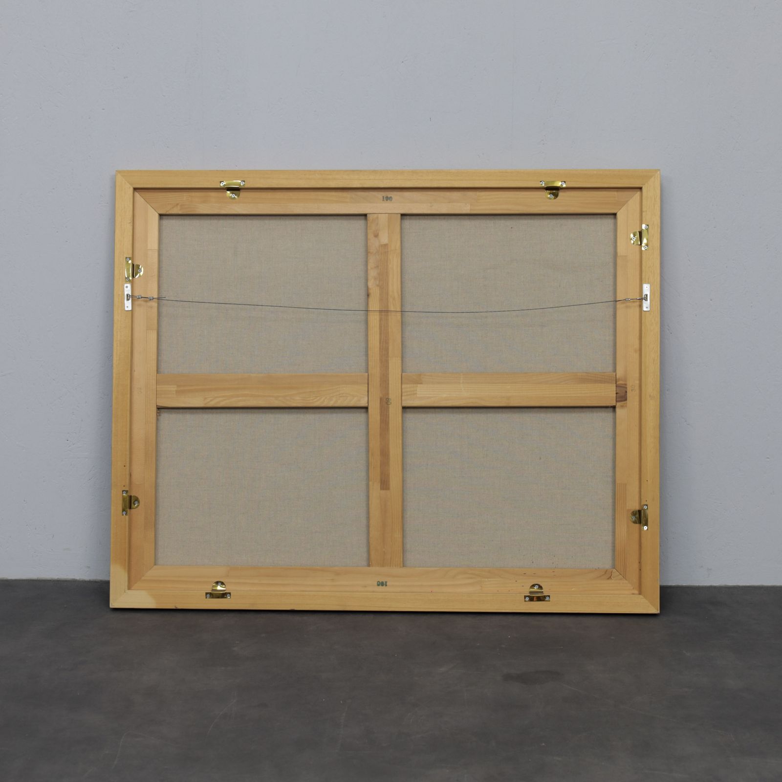 photo furniture Poetic Family Scene With Horse Painting By Wouter Stips, Netherlands, 2006