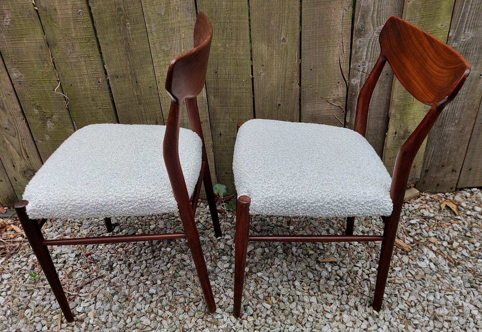 Mcm 2 Dining Chairs By Gustav Herkströter For Lübke In The 1960s photo buy