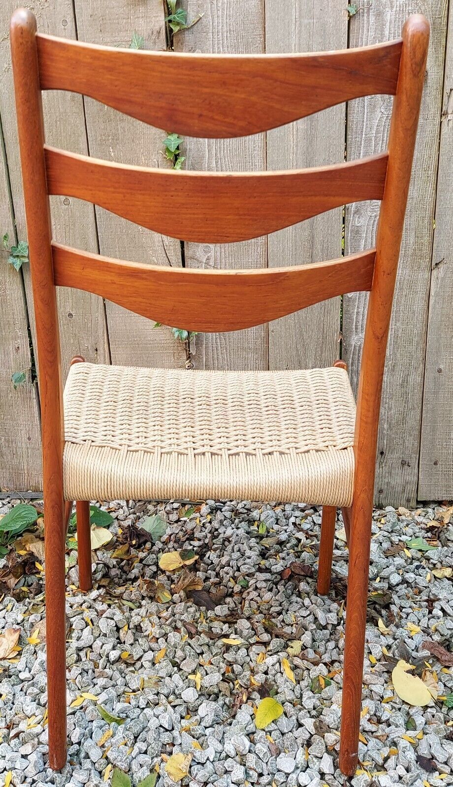 Mcm 4 Danish Chord Dining Chairs By Arne Wahl Iversen For Glyngøre Stolefabrik photo 1080.0