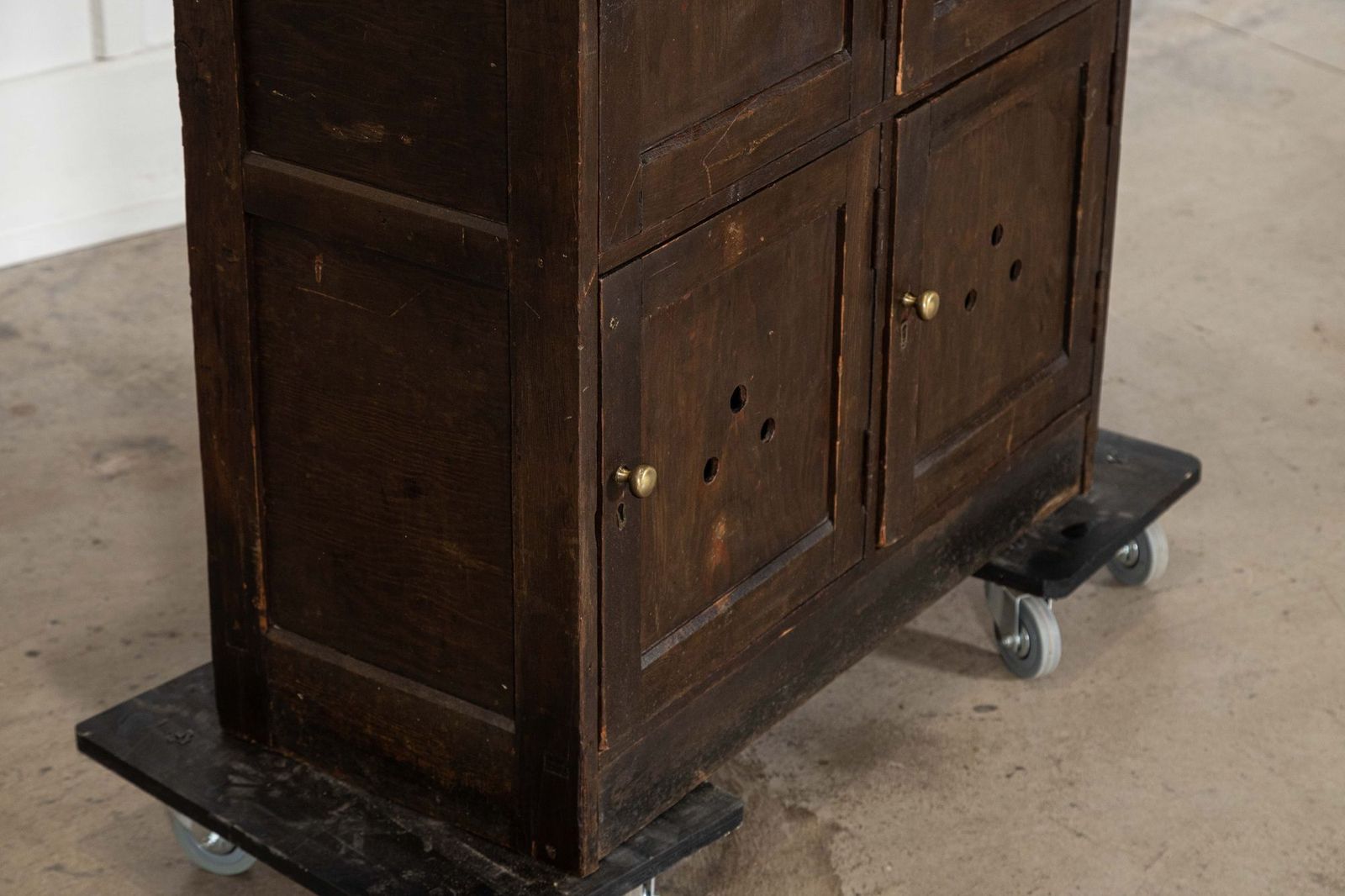3048.0 English Pine Locker Cabinet photo