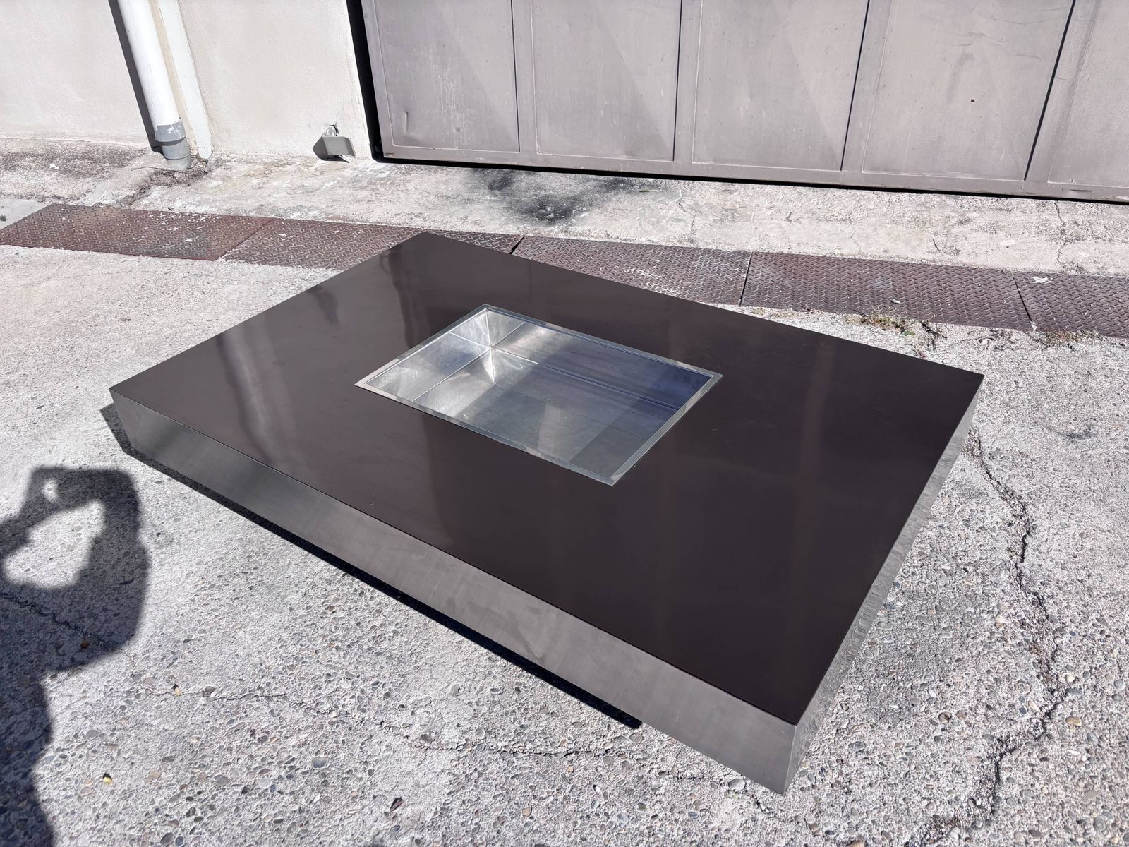 Coffee Table In The Style Of Willy Rizzo, Italian Design, 1970 photo 3926.0