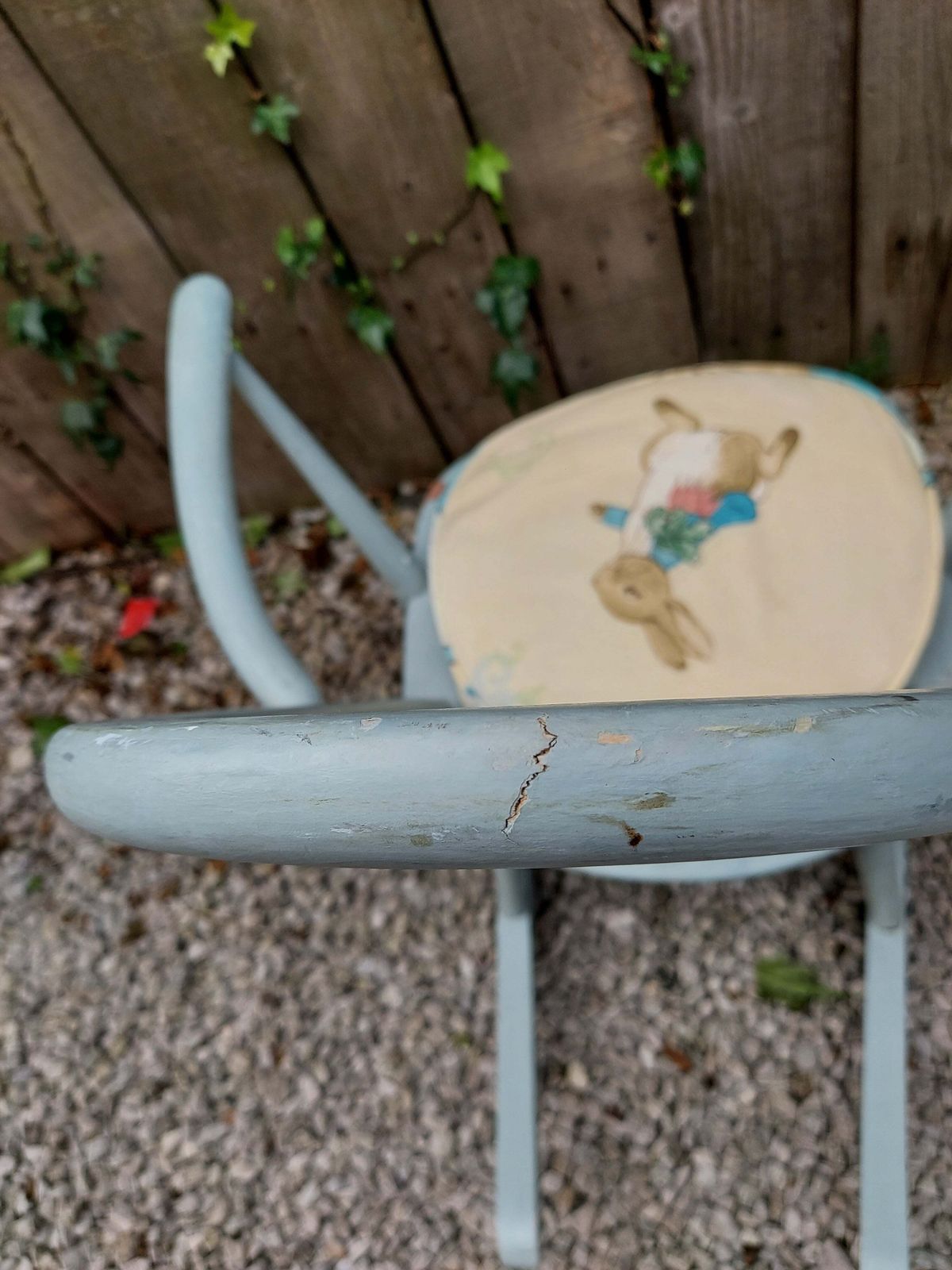 photo furniture Mid Century Ercol Windsor Quaker 428 Rocking Chair Painted