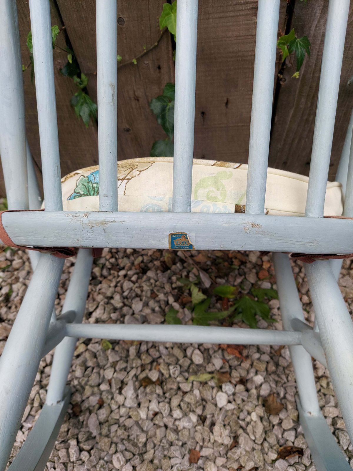 photo for sale Mid Century Ercol Windsor Quaker 428 Rocking Chair Painted