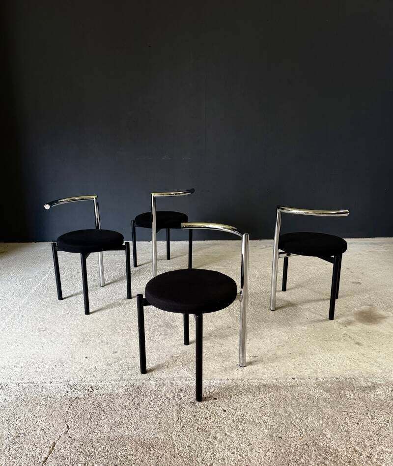 Postmodern Design Eetkamerstoelen, Italië Jaren 1980
