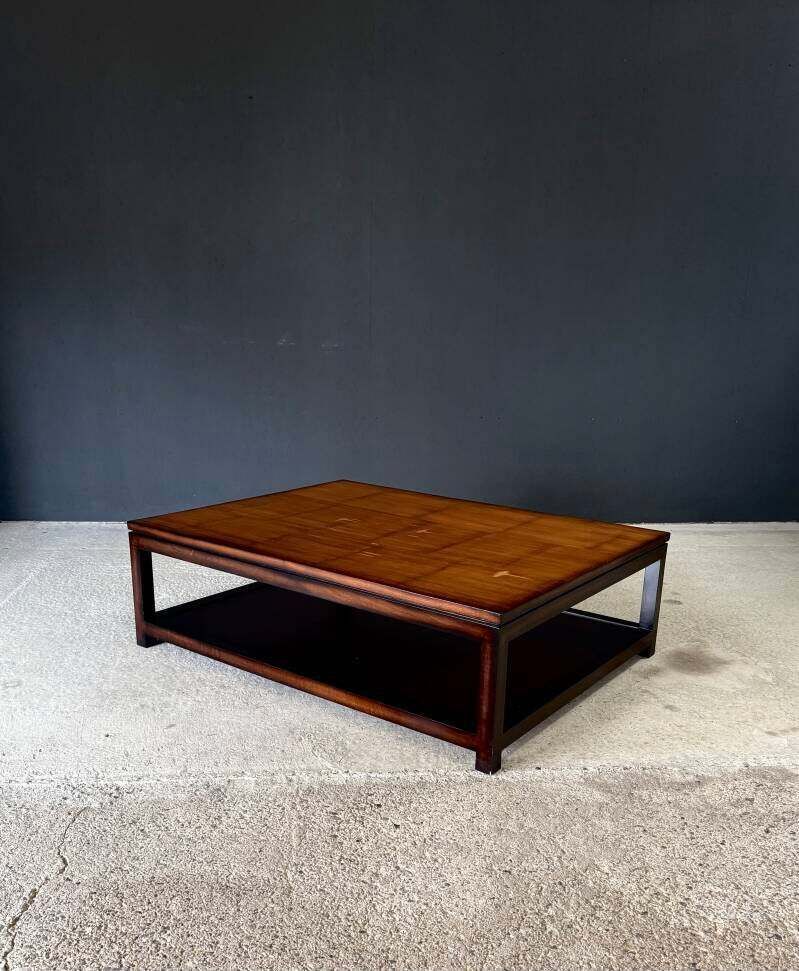 4200.0 Postmodern Design Two Tier Bamboo Top Coffee Table By Axel Vervoordt photo