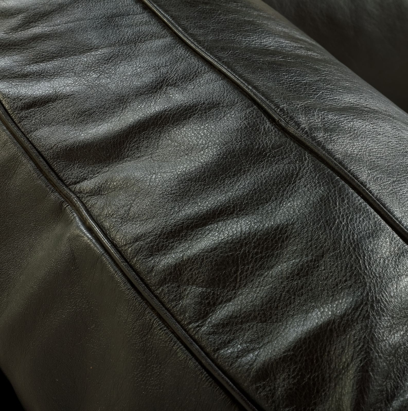 photo vinterior Poppy 2 Seater Leather Sofa By Tito Agnoli For Poltrona Frau, 1970s