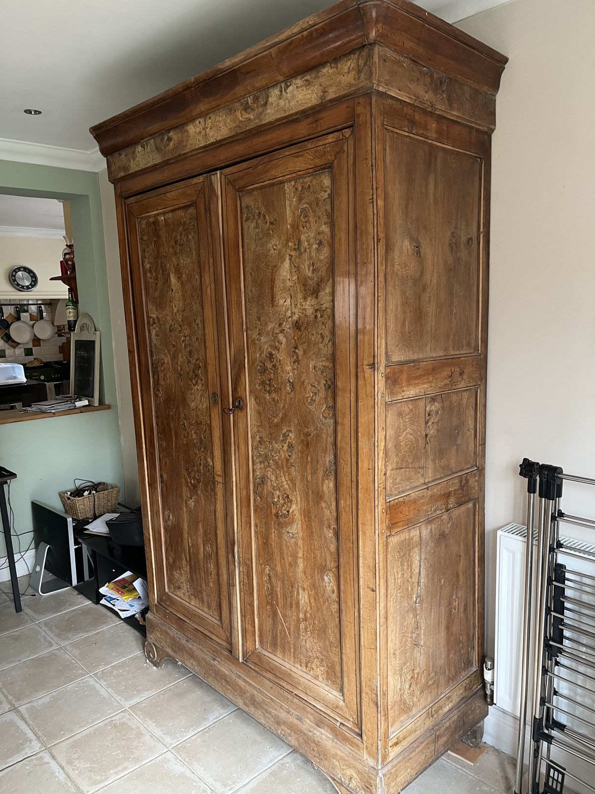 French Antique Armoire   Over 100 Years Old photo furniture