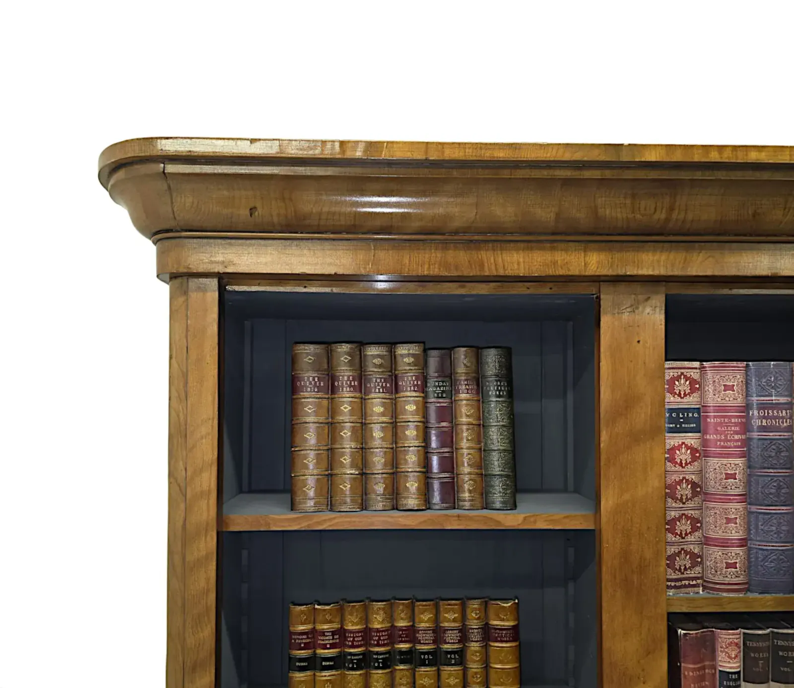 A Gorgeous 19th Century Satinwood Open Bookcase photo buy