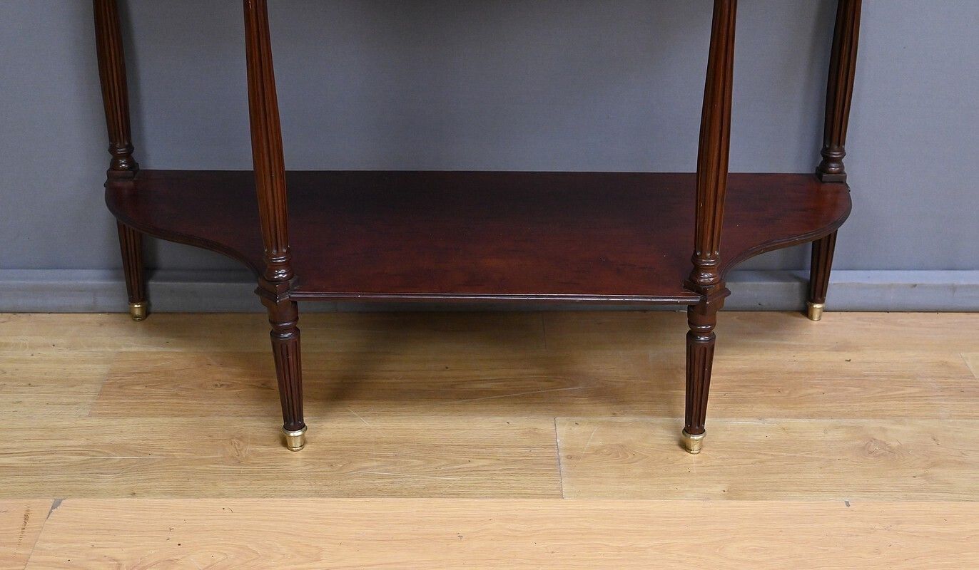 4850.0 Mahogany And Marble Console Table, Louis XVI Period – Late 18th Century photo