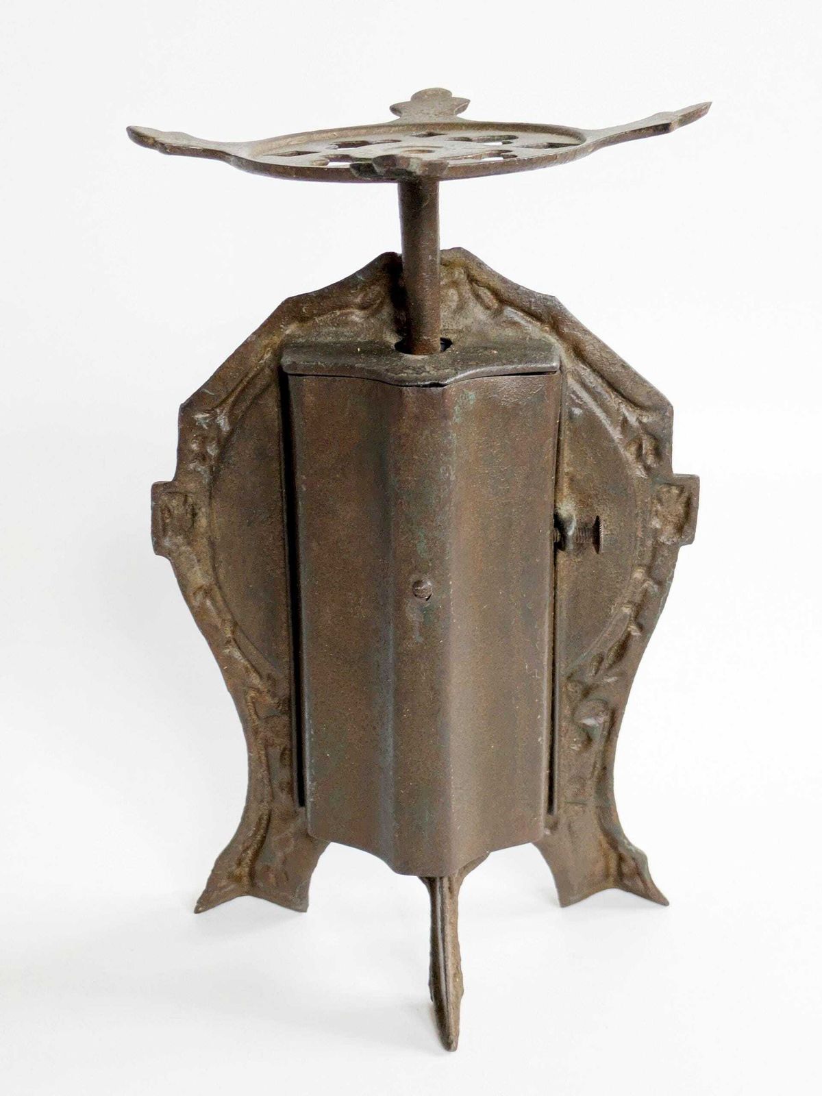 Home Decor Vintage Awr Cast Iron Kitchen Scale Art Nouveau German Decorative Scale, Country Decor photo