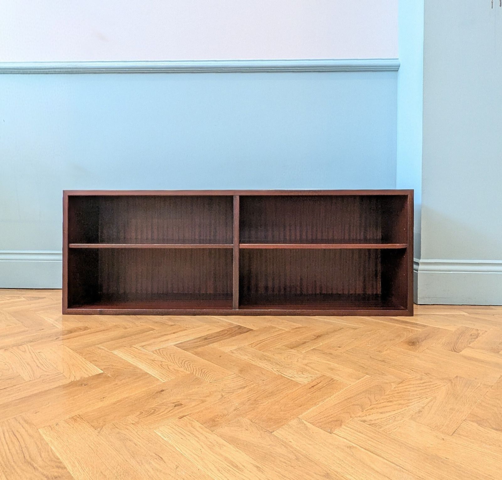 Mid 20th Century Mahogany Shelving By Omann Jun Møbelfabrik