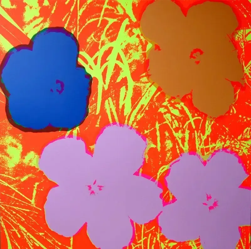 Sunday B. Morning (Andy Warhol), Flowers (Portfolio Of 10) photo buy