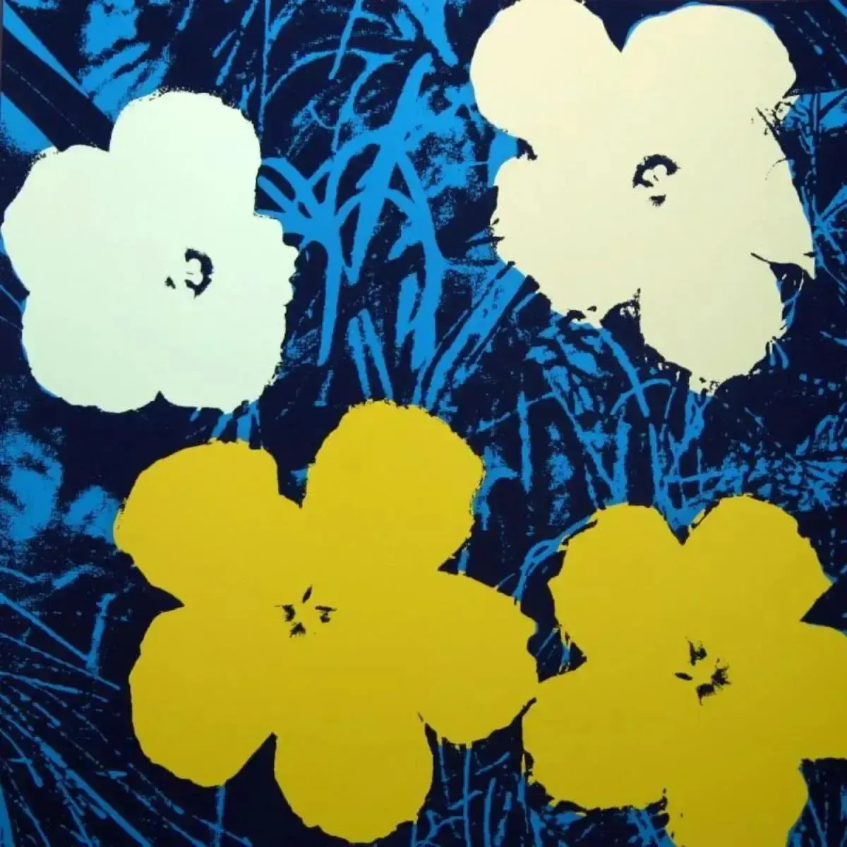 Art Sunday B. Morning (Andy Warhol), Flowers (Portfolio Of 10) photo