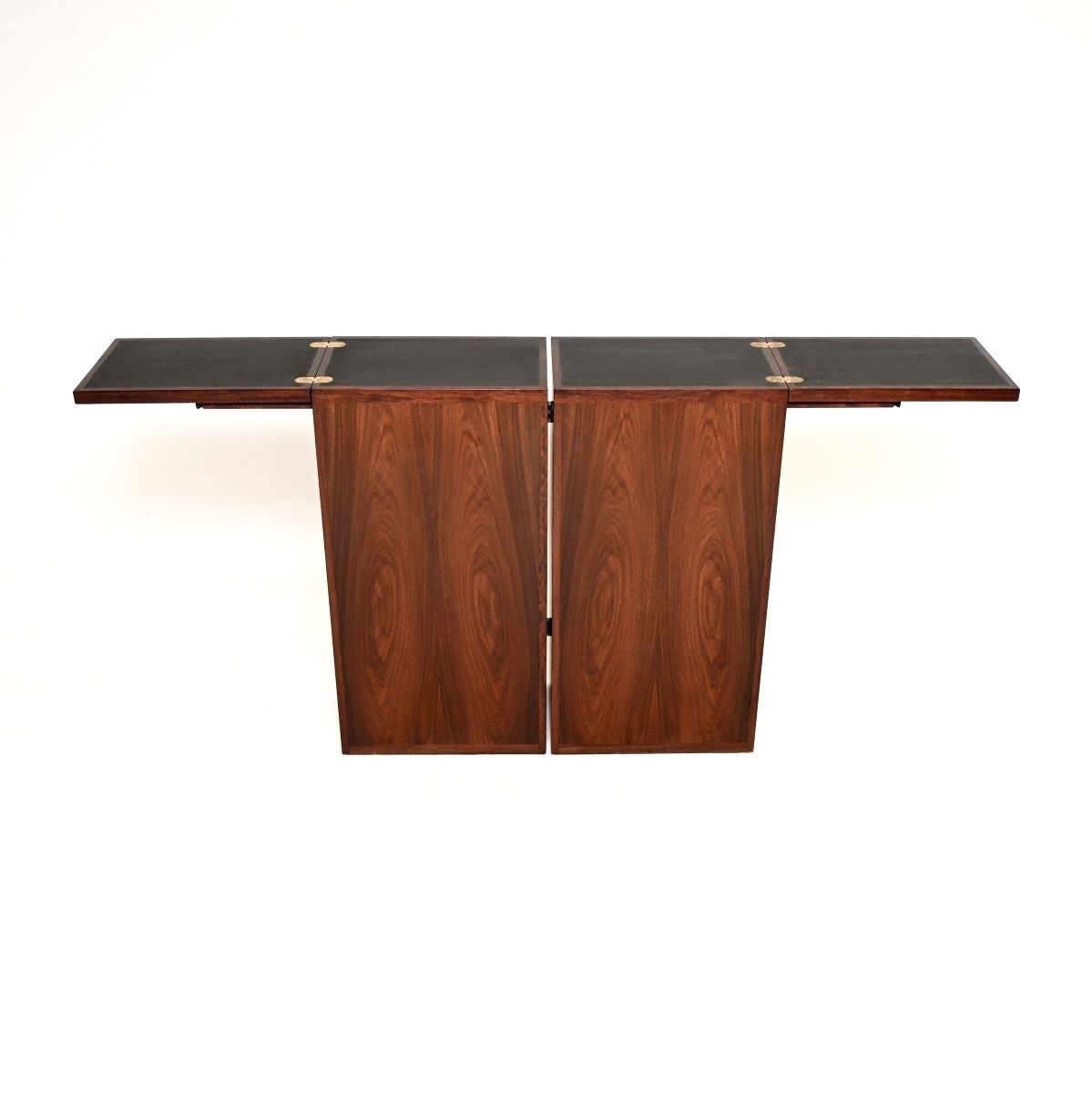 2860.0 Danish Vintage Rosewood Captains Bar By Reno Wahl Iversen For Dyrlund photo