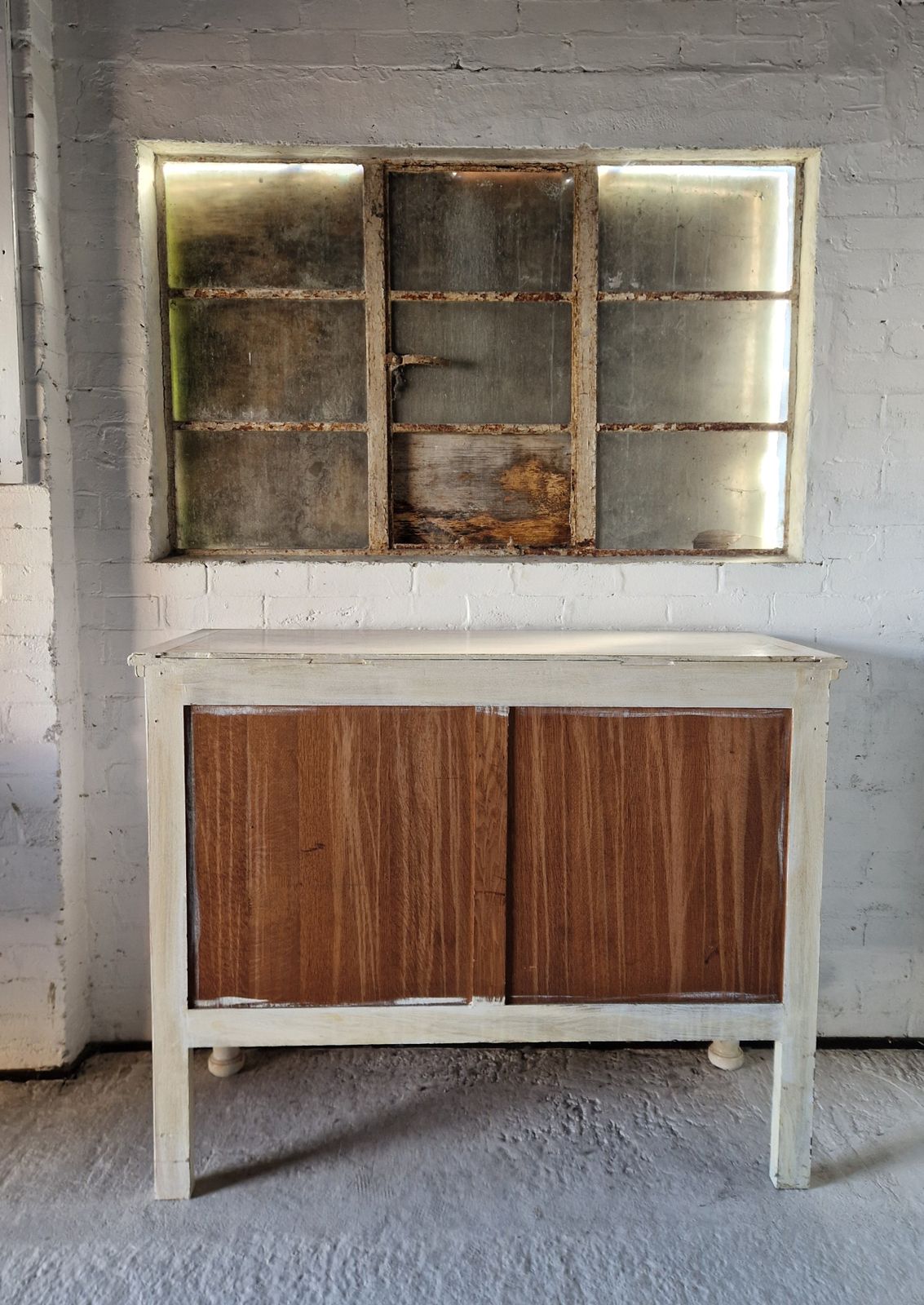 Furniture Antique Sideboard Buffet, 1800s photo