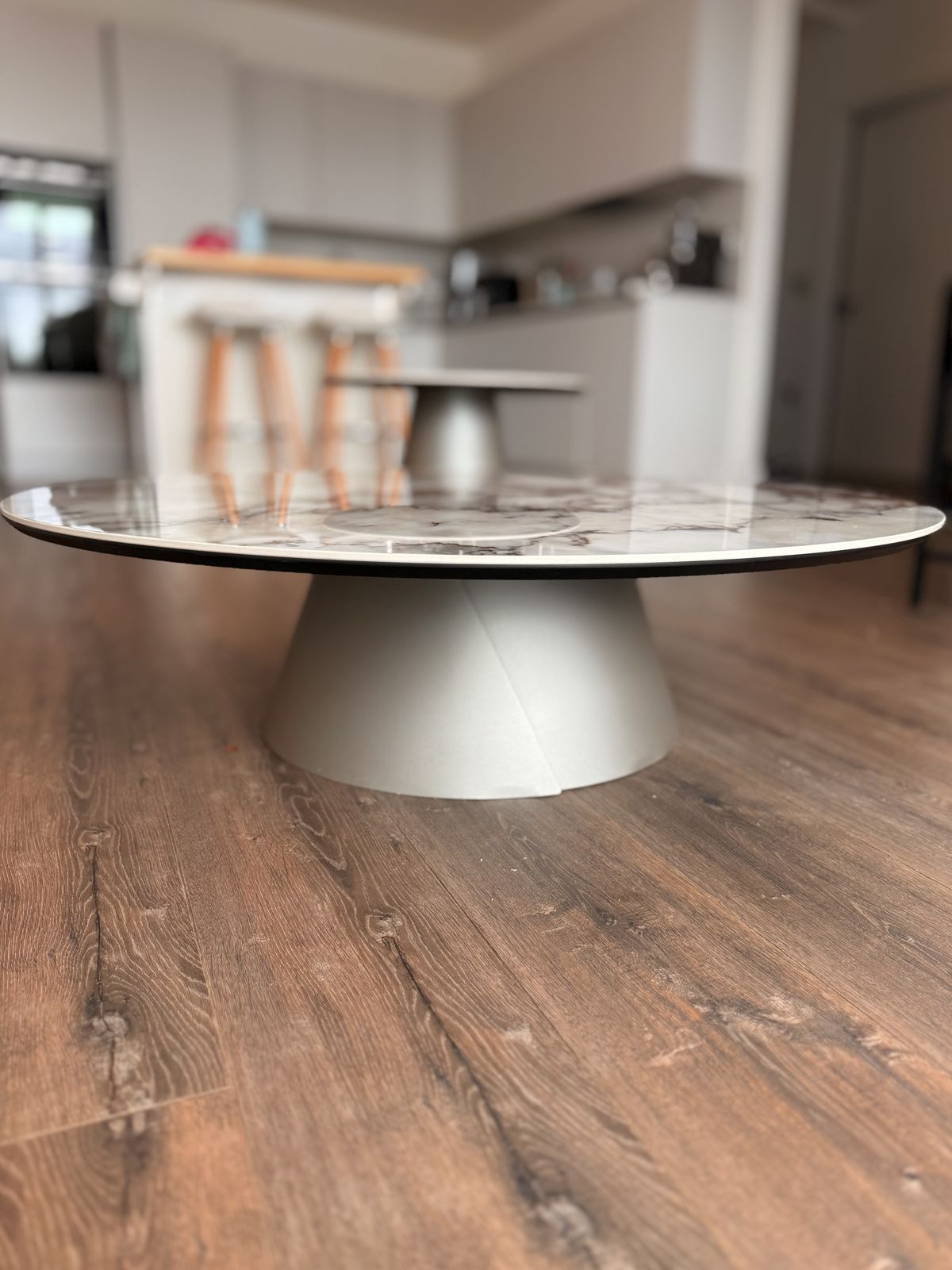 Cattelan Italia Albert Keramik Coffee Tables (Pair) – Breccia Marble photo vinterior