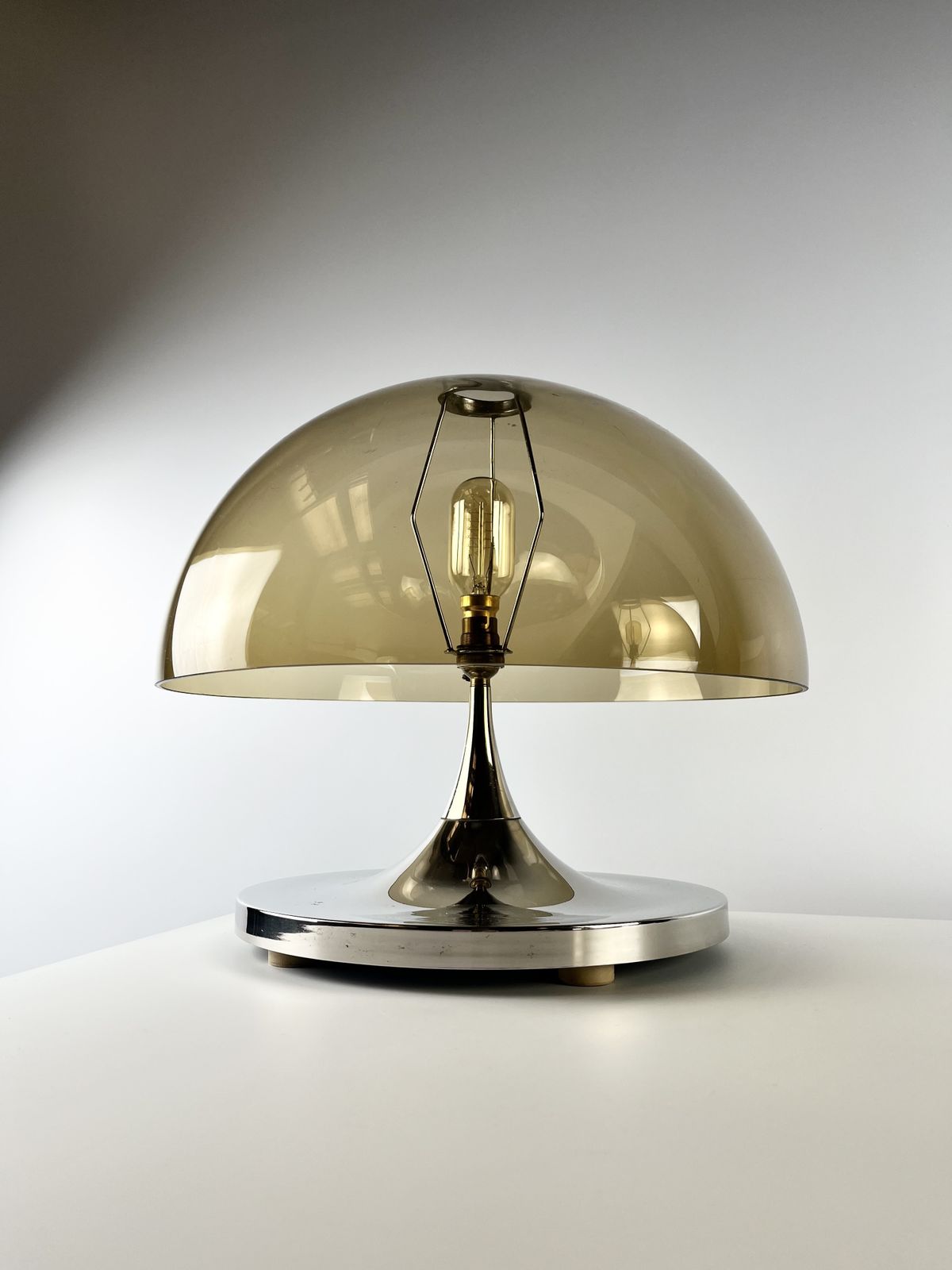 640.0 Rare Pair Of Durlston Designs Space Age Lamps, British 1960s – 70s photo
