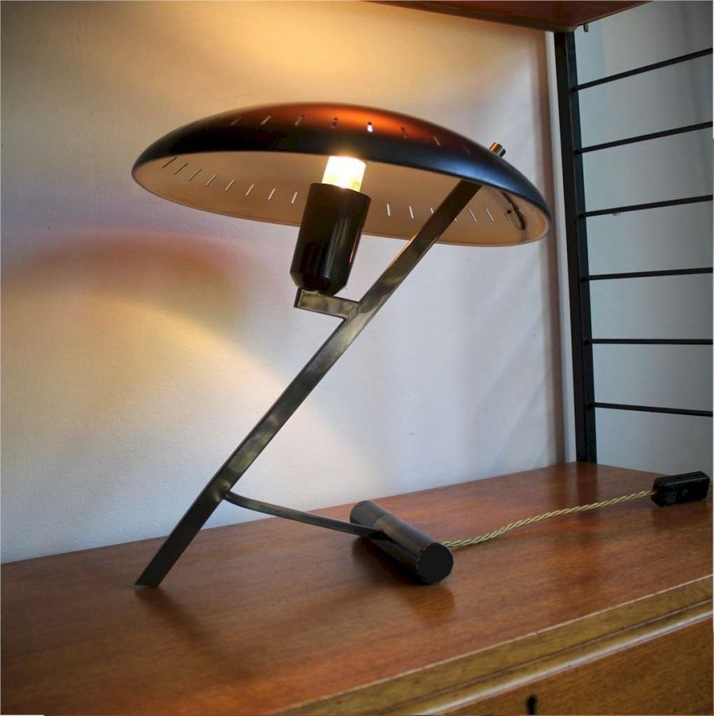 Iconic Decora Z Lamp Designed By Louis Christiaan Kalff photo for sale
