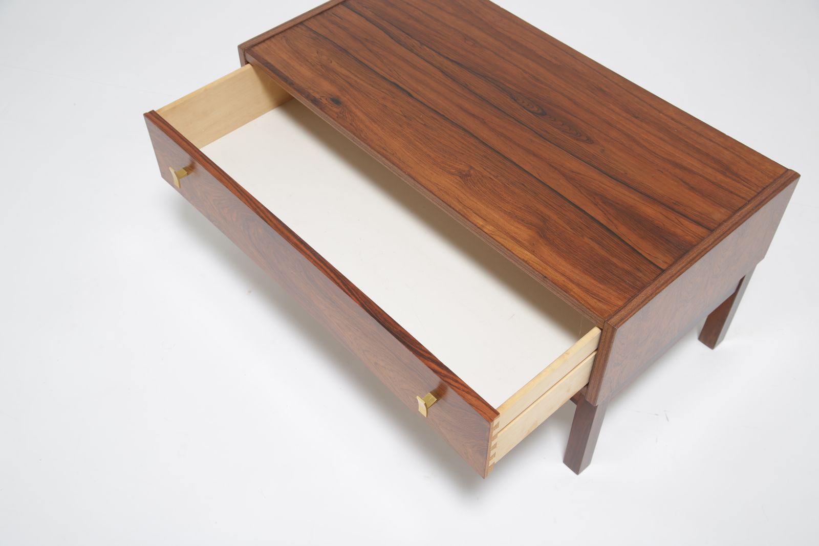 Vintage Swedish Rosewood Media Drawer Unit, 1960s photo vinterior