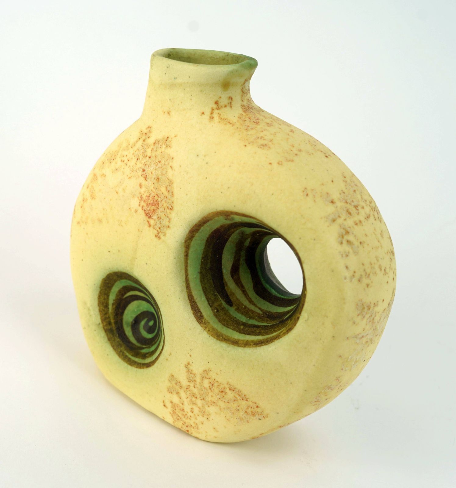 Vintage Greek Vase By Nikos Dazelidis, 1960s/70s, Signed, photo for sale