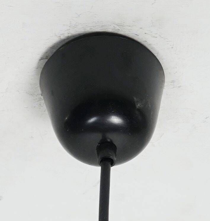 'Wave' Pendant Light In Clear Glass And Chrome By Peill & Putzler, Mid Century, 1960s photo buy