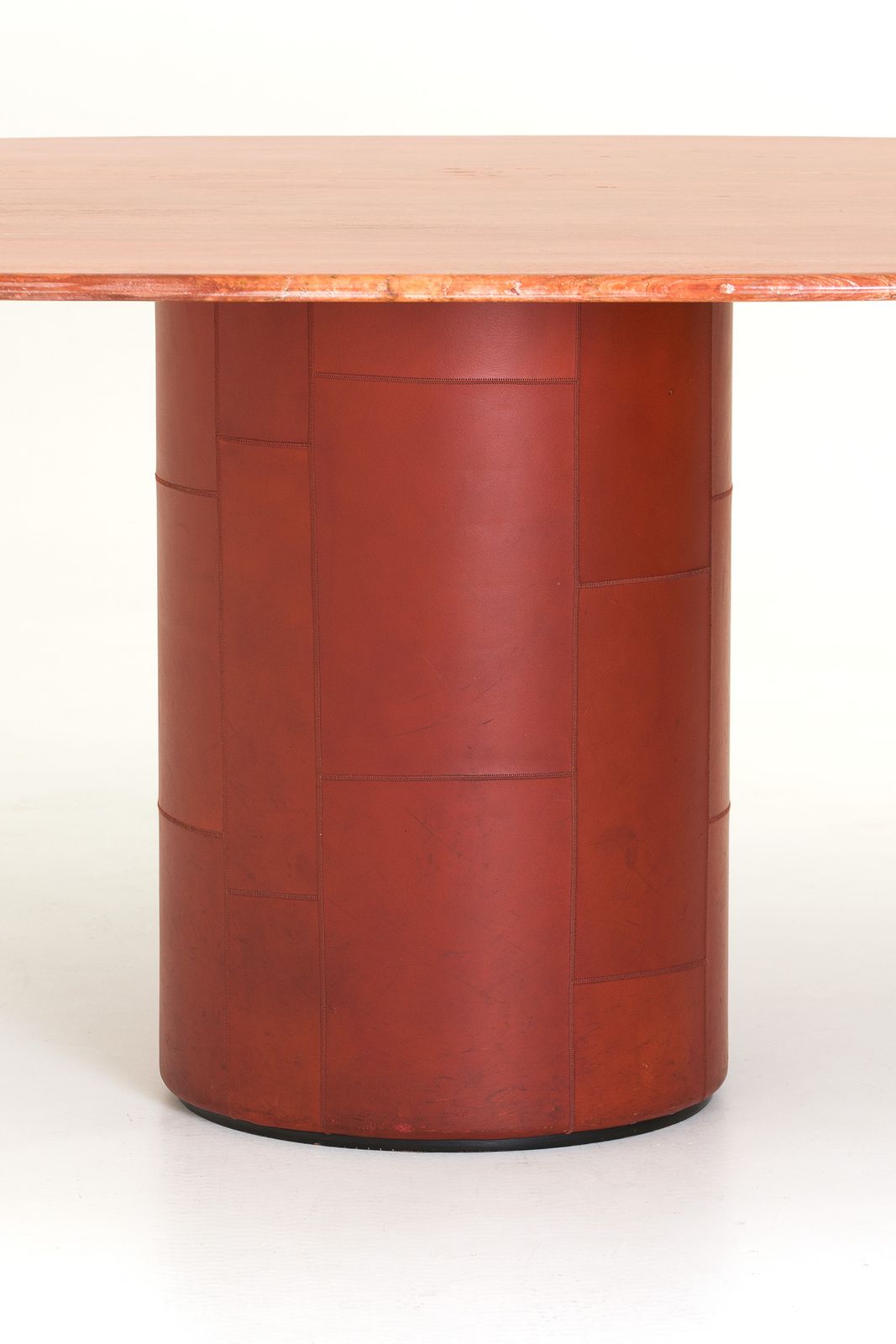Dining Table ‘Tobia’ In Red Traverine   Afra And Tobia Scarpa photo buy