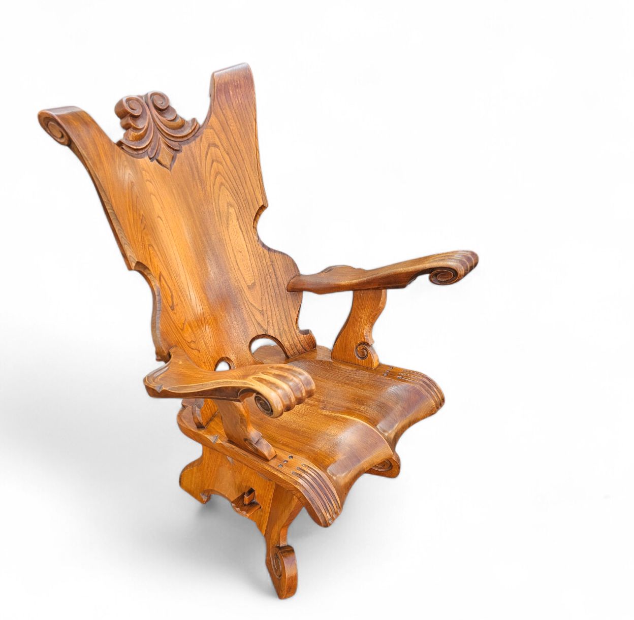 Oirschot Oak Chair / Heer Stoel / Gentleman Chair / Claw Chair / 1960s photo buy