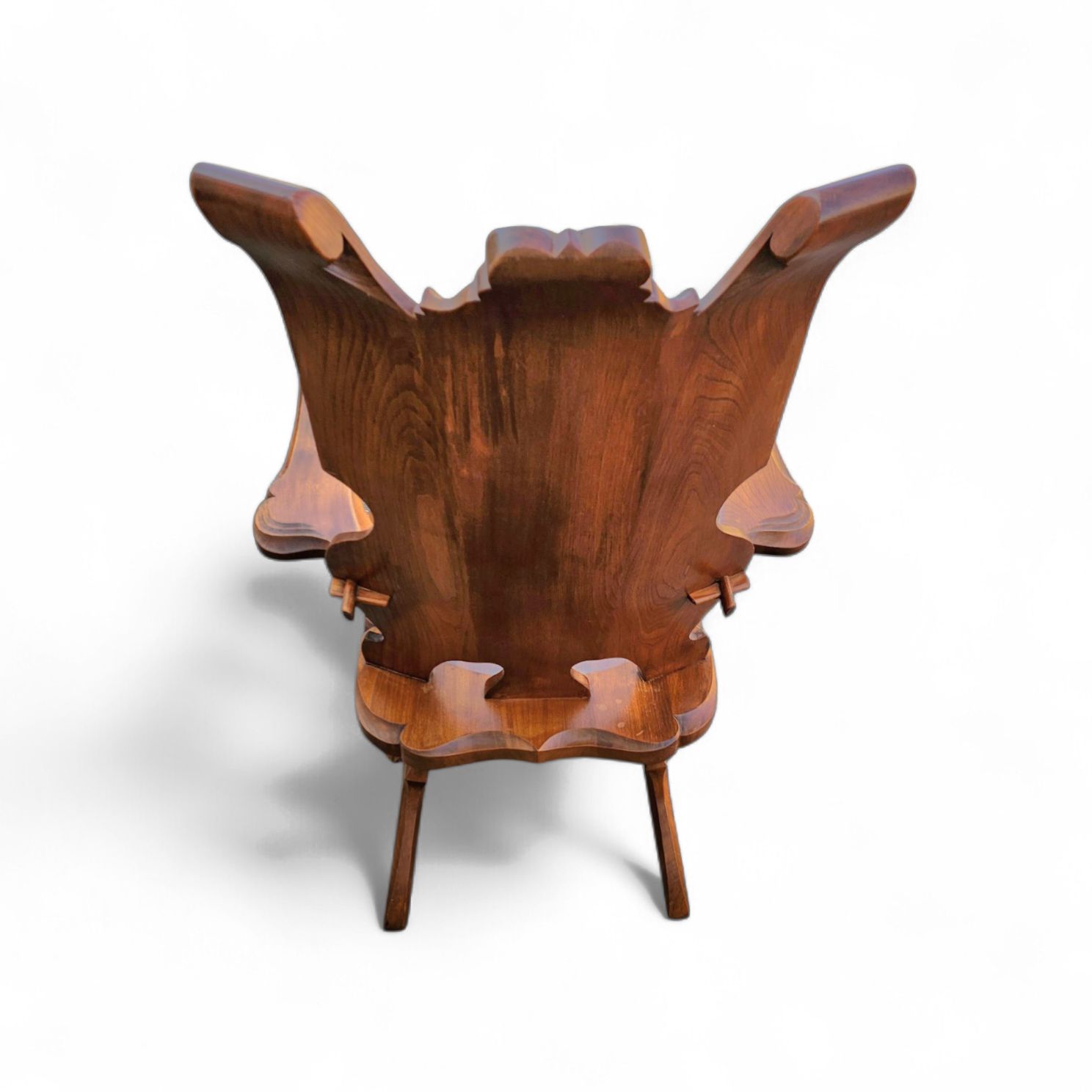 963.0 Oirschot Oak Chair / Heer Stoel / Gentleman Chair / Claw Chair / 1960s photo