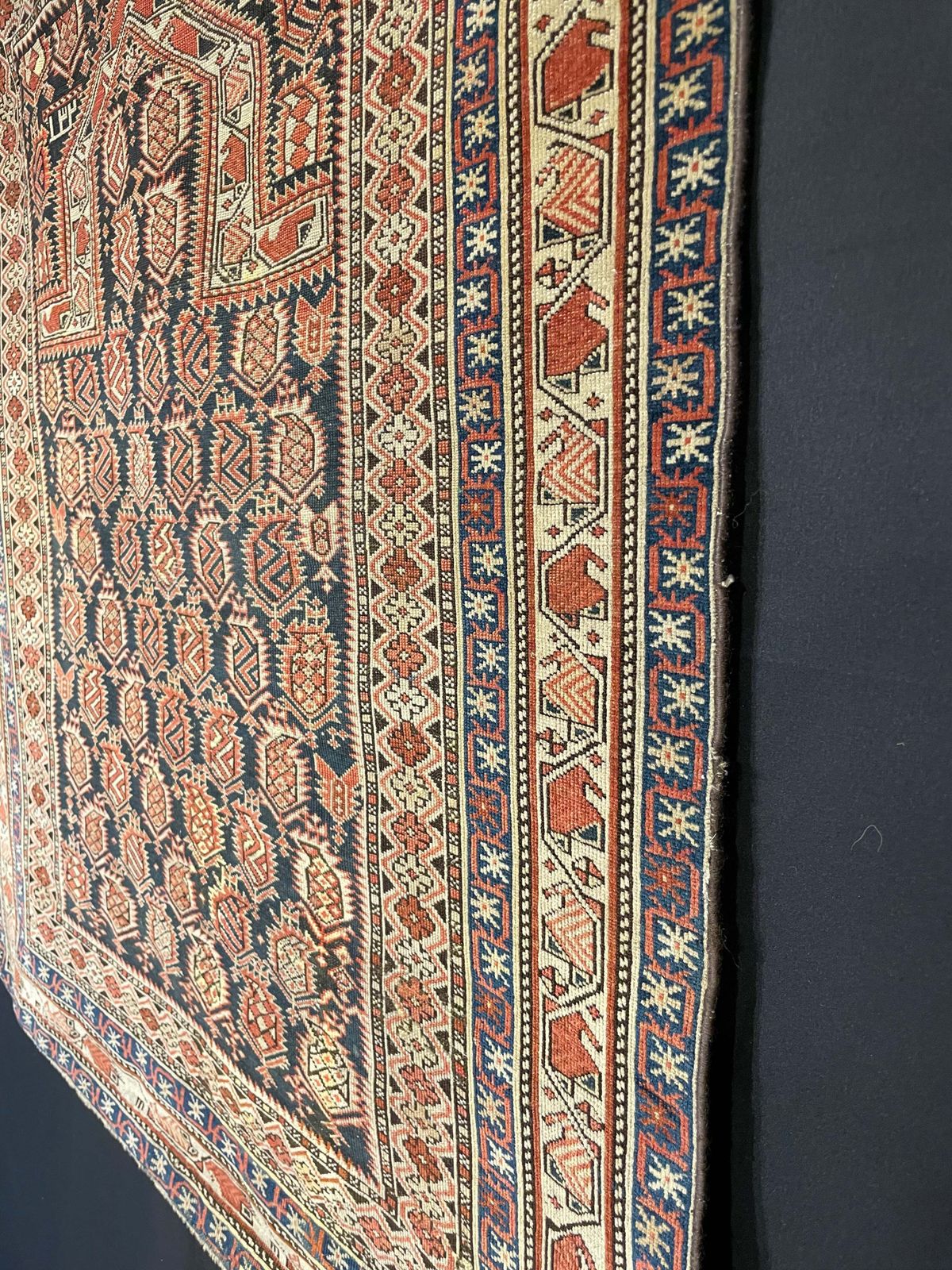 3995.0 Antique Caucasian Marasali Prayer Rug photo