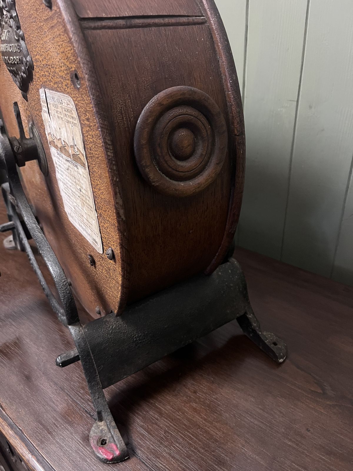 Antique Isle Of Wight Retailer Knife Polisher And Sharpener photo buy