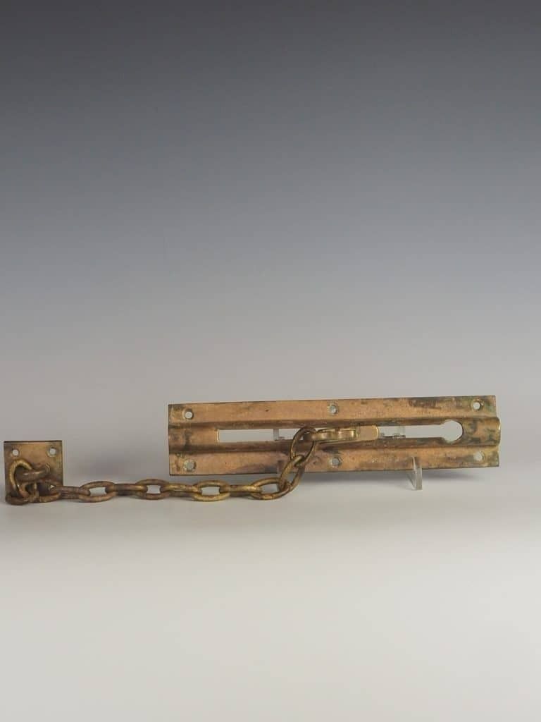 Large Victorian Brass Night Chain