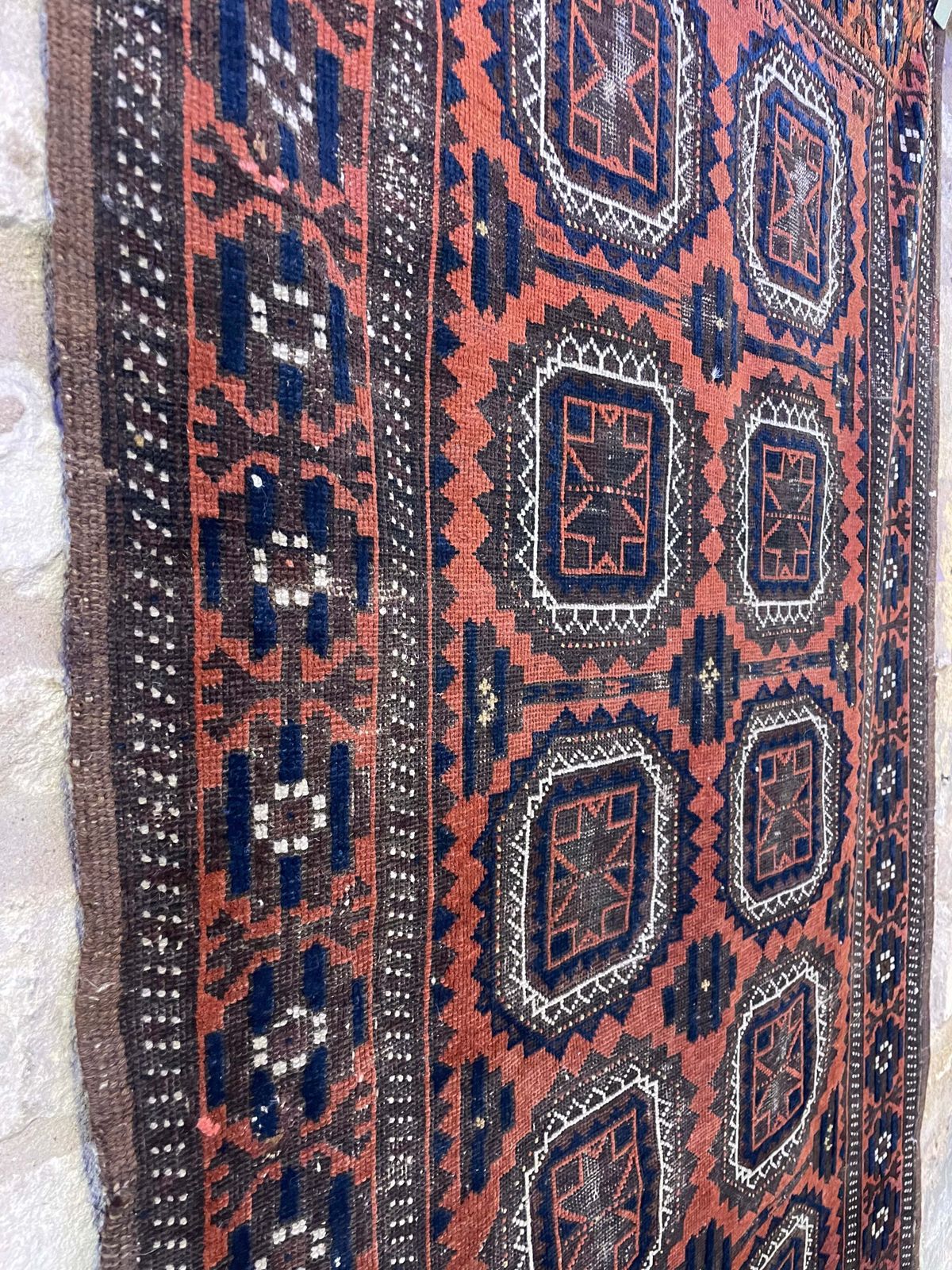 Antique Baluch Rug, 1900s photo buy