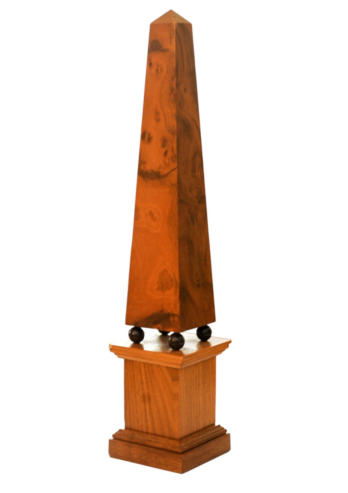 David Linley Sycamore And Walnut Wood Desk Obelisk photo furniture