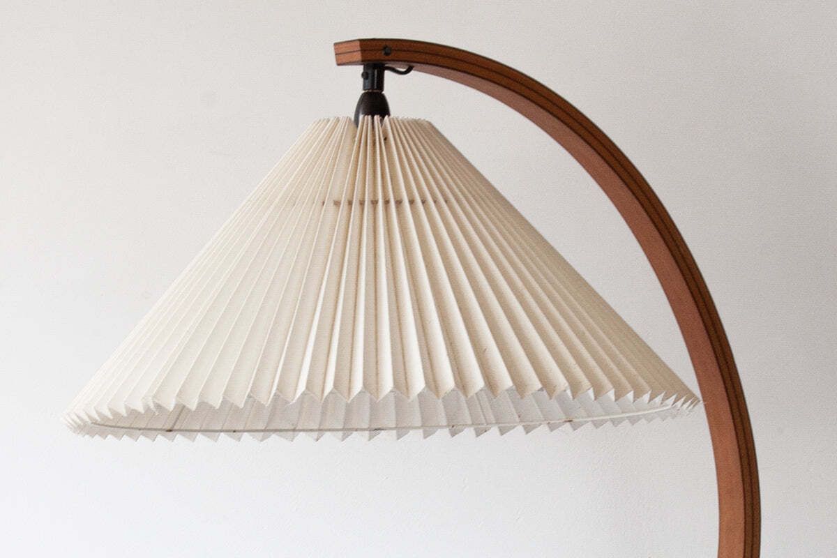 Danish Floor Lamp By Mads Caprani, Mid Century photo for sale
