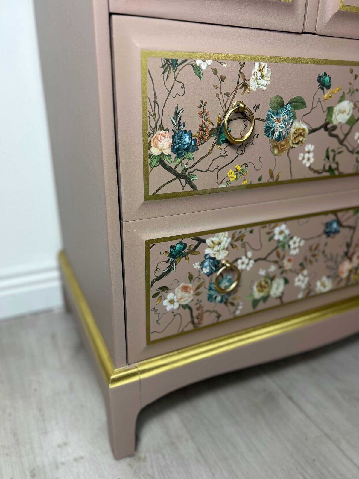 Stag Pink Tallboy Chest Of Drawers photo buy