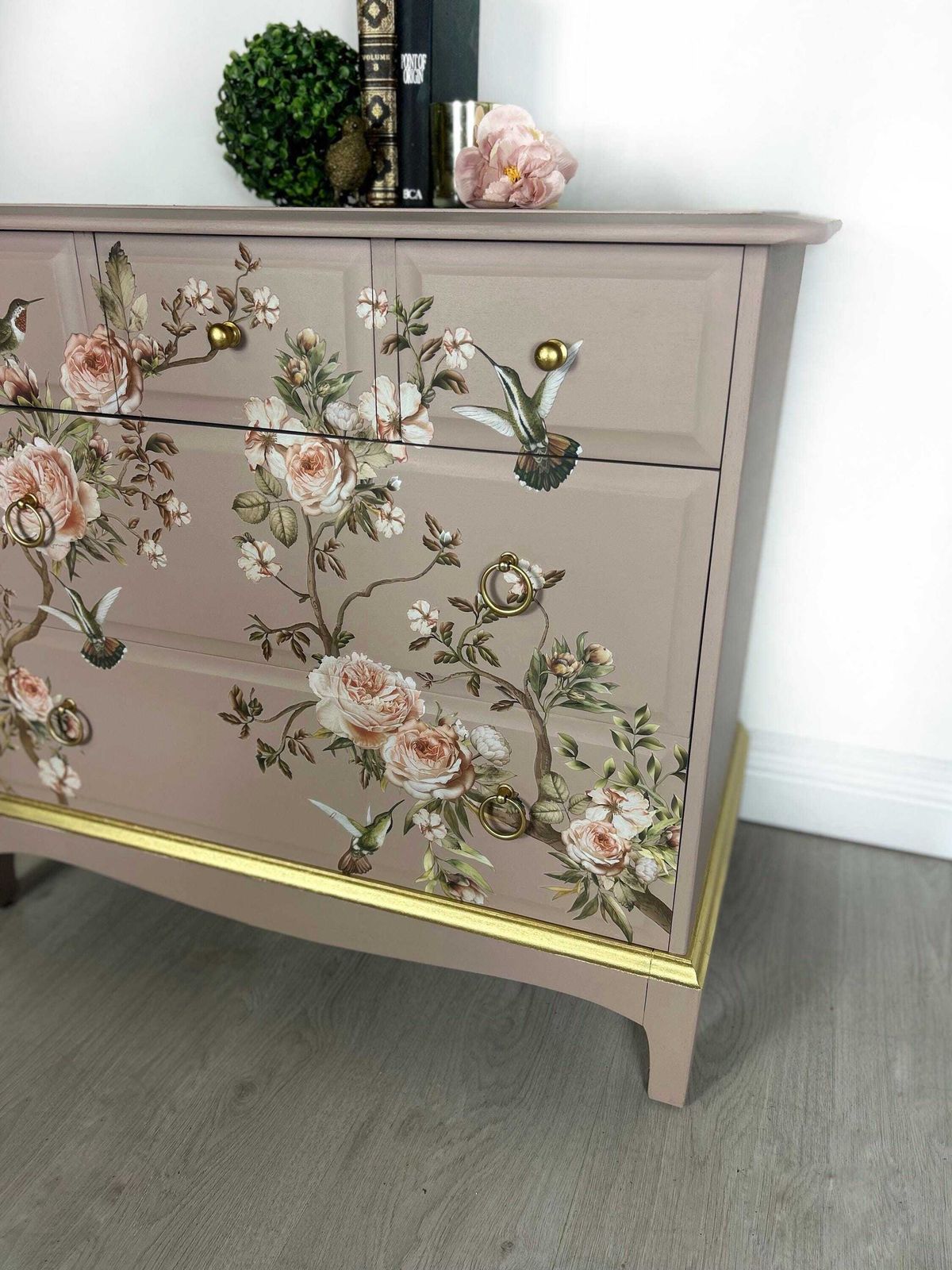 Pink Stag 3 Over 2 5 Drawer Chest Of Drawer photo 505.0
